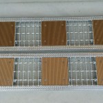 木粉を使ったウッドプラスチック製側溝蓋（フタ）の制作