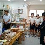 上那賀中学校 森林・林業体験学習会