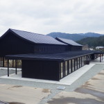 木粉工場の横にクールな木造建築登場！　～那賀町林業ビジネスセンター～