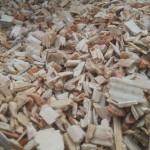 杉の粗粉砕木粉（細かいチップ）