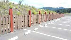 那賀ウッドプラス　フェンス事例