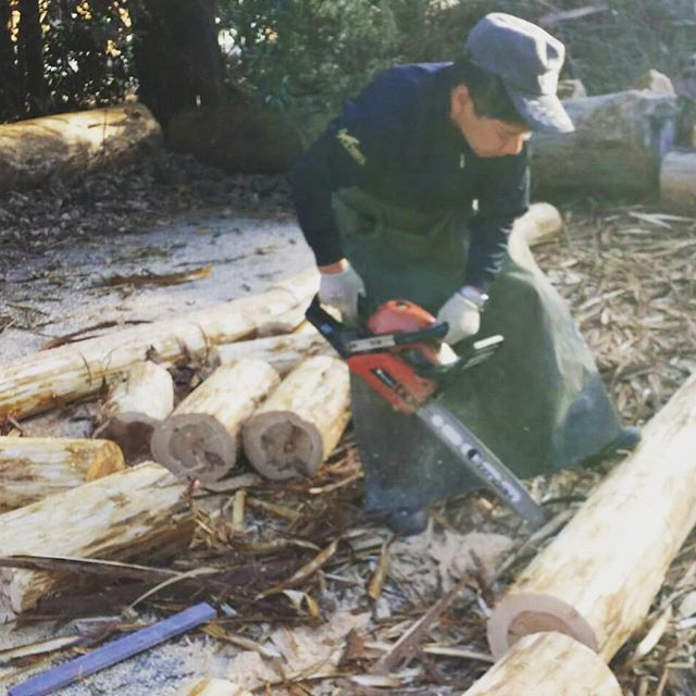 国産認証木粉ができるまで②