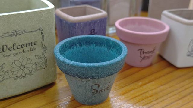 flower pot　木粉の含有はなんと半分以上！！