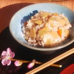 グルメシリーズ タケノコごはんと梅の花