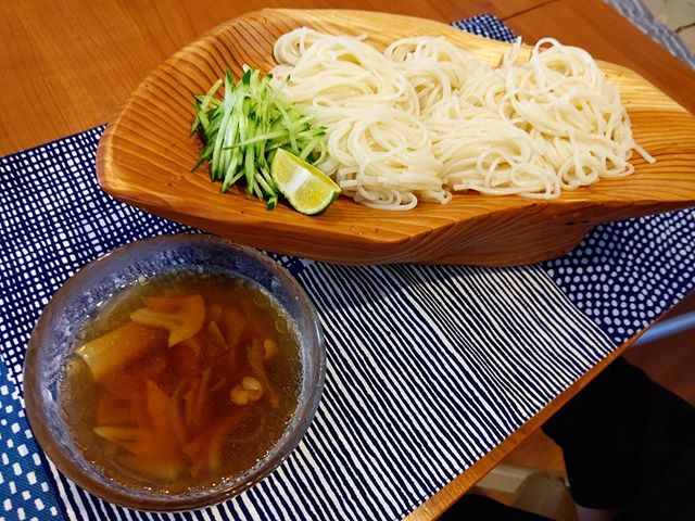 KUKU手堀りプレート×半田そうめん