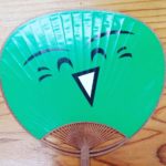 木粉Ecoうちわ　すだちくんVer