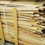 杉辺材の粉砕加工　白色木粉製造