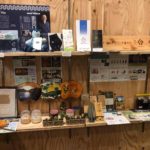 ポッポ街 むすびcafe  で那賀ウッド展示販売!