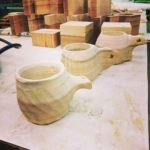 木頭杉CUPをつくろう!