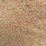 木頭杉の粗粉砕木粉