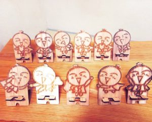 すだちくんスマホスタンド♪