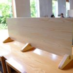 カフェ ポールスターさん️ ホワイトボードパーティションを納品
