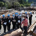 木材加工研修4　＠若杉林材加工組合さん