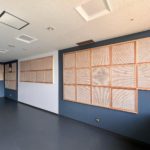 木粉吸音パネル 徳島県庁11Fの研修・会議室に導入