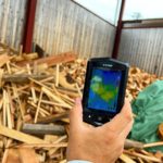 木粉材料の予備乾燥