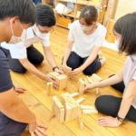 【先生も木育】つみきで林業を楽しみ学ぶ『つみき建築体験』