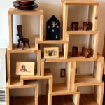 木工製品たちのディスプレイ@那賀町林業ビジネスセンター