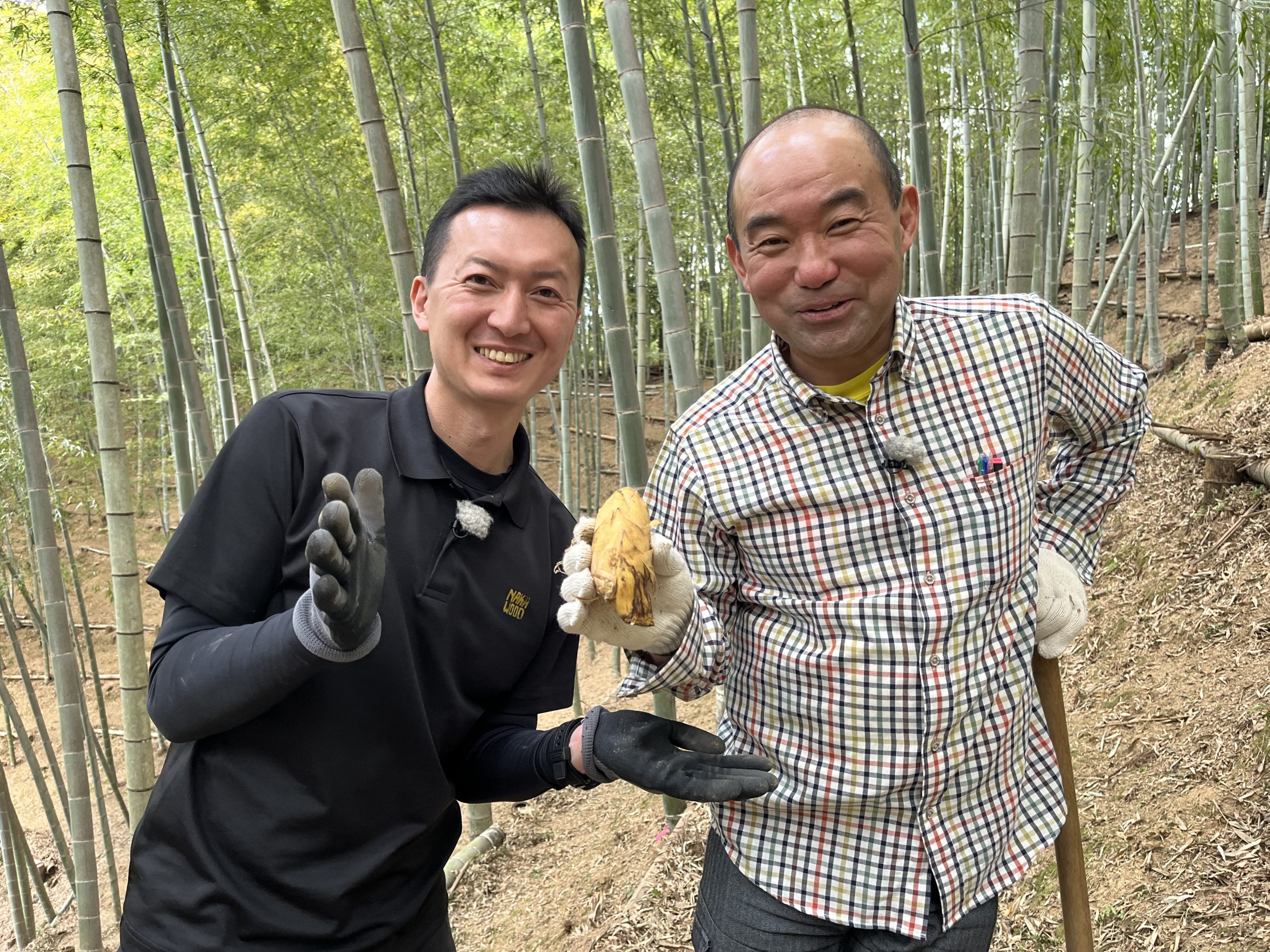 NHK『とく6徳島』にてたけのこ掘りを取材・放送いただきました!