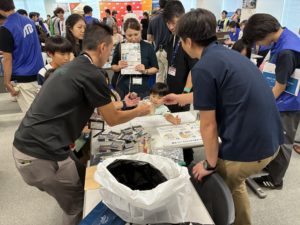 JTBさん社内イベントにて木粉簡易トイレをご紹介しました！